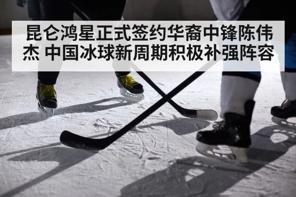 昆仑鸿星正式签约华裔中锋陈伟杰 中国冰球新周期积极补强阵容